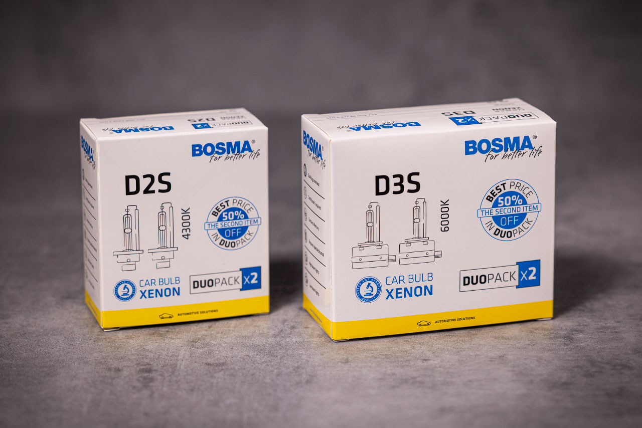 żarówki BOSMA D2S D3S