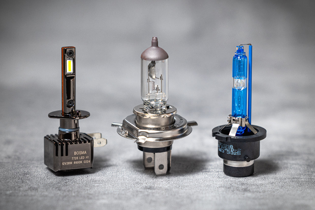 BOSMA żarówka halogenowa, xenon, led